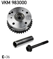 SKF Nockenwellenversteller VKM 983000 FüR VW Golf Plus 5 5M1 521 Jetta 3 1K2 1K1