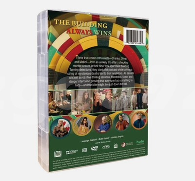 Only Murders in the Building season 1-5 Complete Series 9-Disc DVD
