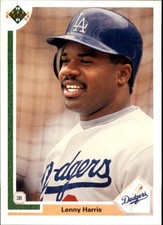 1991 Upper Deck #239 Lenny Harris - BB