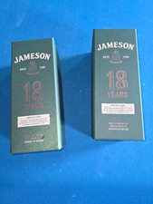 2 TWO JJ&S Jameson Triple Distilled 18 Year L...