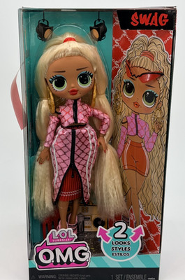 LOL Suprise O.M.G. SWAG 10'' Articulated Fashion Doll 2 Looks 2 Styles 2023