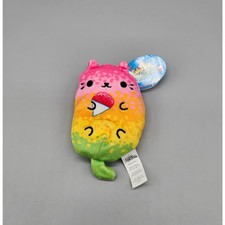 Cats vs. Pickles Kitty Ice Cone Beanbag Plush 548 Stuffed Animal 4" HTF w/ Tag