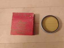 E. Leitz Wetzlar Germany Leica Summarit Yellow Filter F-5 Cm XOOQG Camera Filter