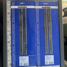 Deux packs jumeaux lames de raboteuse Metabo 0911030713 260 x 18,6 mm HC260 E/ES/M/K