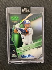 2026 Topps Chrome Black Brice Matthews Rookie Auto Green /99 Houston No Reserve