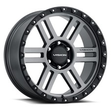 Vision Off-road Wheels 354 20x9 12 Satin Grey 8x170 Qty 1 354-2970sgbl12 Vision Off-road Wheels 354 20x9 12 Satin Grey 8x170 Qty 1 354-2970sgbl12