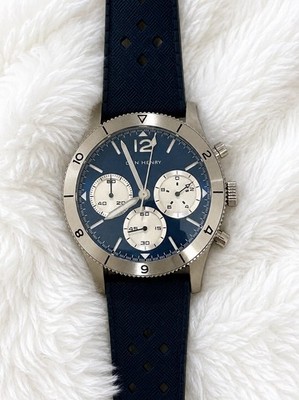 Dan Henry 1963 Quartz Pilot Chronograph w/Box & Papers