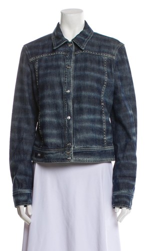 Gianfranco Ferré, Gianfranco Ferre Vintage 2000's Denim Jacket XS