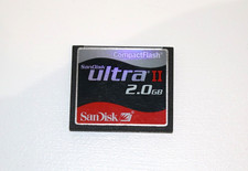 Sandisk Ultra II CompactFlash 2.0GB for Nikon / Canon barely used