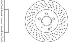 Vented Brake Discs and Pads Front Proformer PBD8226+PBP7167