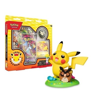 Pokemon Day 2026 TCG & Pikachu Figure Bundle Pokemon Center