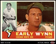 1960 Topps #1 Early Wynn White Sox HOF 7 - NM