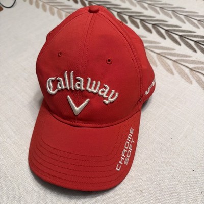 CALLAWAY GOLF Performance Pro Hat Cap Red Epic Flash Chrome Soft Tour Authentic