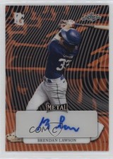 2023 Leaf Perfect Game National Showcase Metal 2/4 Brendan Lawson Auto 0j81
