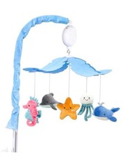 FEISIKE Baby Crib Mobile with 35 Lullabies, 3 Modes Rotation  Music,