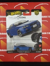 Nissan Skyline GT-R V-Spec II BNR34 2025 Hot Wheels Car Culture Timeless Icons