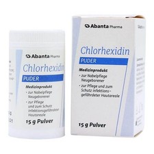 CHLORHEXIDIN Puder · 15 g · PZN 04701478