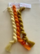 Yellows/Oranges Burmilana Wool/Acrylic 1 skein; Various Colors YOU CHOOSE