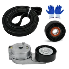 38323 Serpentine Belt Drive Tensioner Idler Pulley Kit Fit for Dodge Ram 1500...