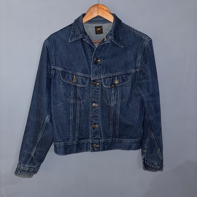 Vintage Lee Denim Jacket Patd 153438 Trucker Jacket Made In USA 