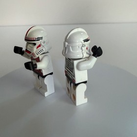 Lego 7671 At-Ap Walker Clone Shock Trooper Minifigures Star Wars Coruscant Guard