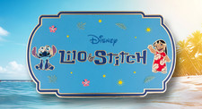 CONFIRMED Disney PALM Timeless Titles Stitch Lilo & Stitch Jumbo Pin LE 200