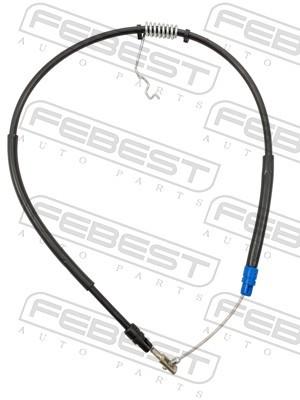 FEBEST-OE 2199-TT9LRH.OE Cable, parking brake for FORD
