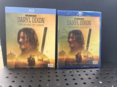 New! The Walking Dead Daryl Dixon The Book Of Carol (Blu-ray 2024) Sealed W/Slip
