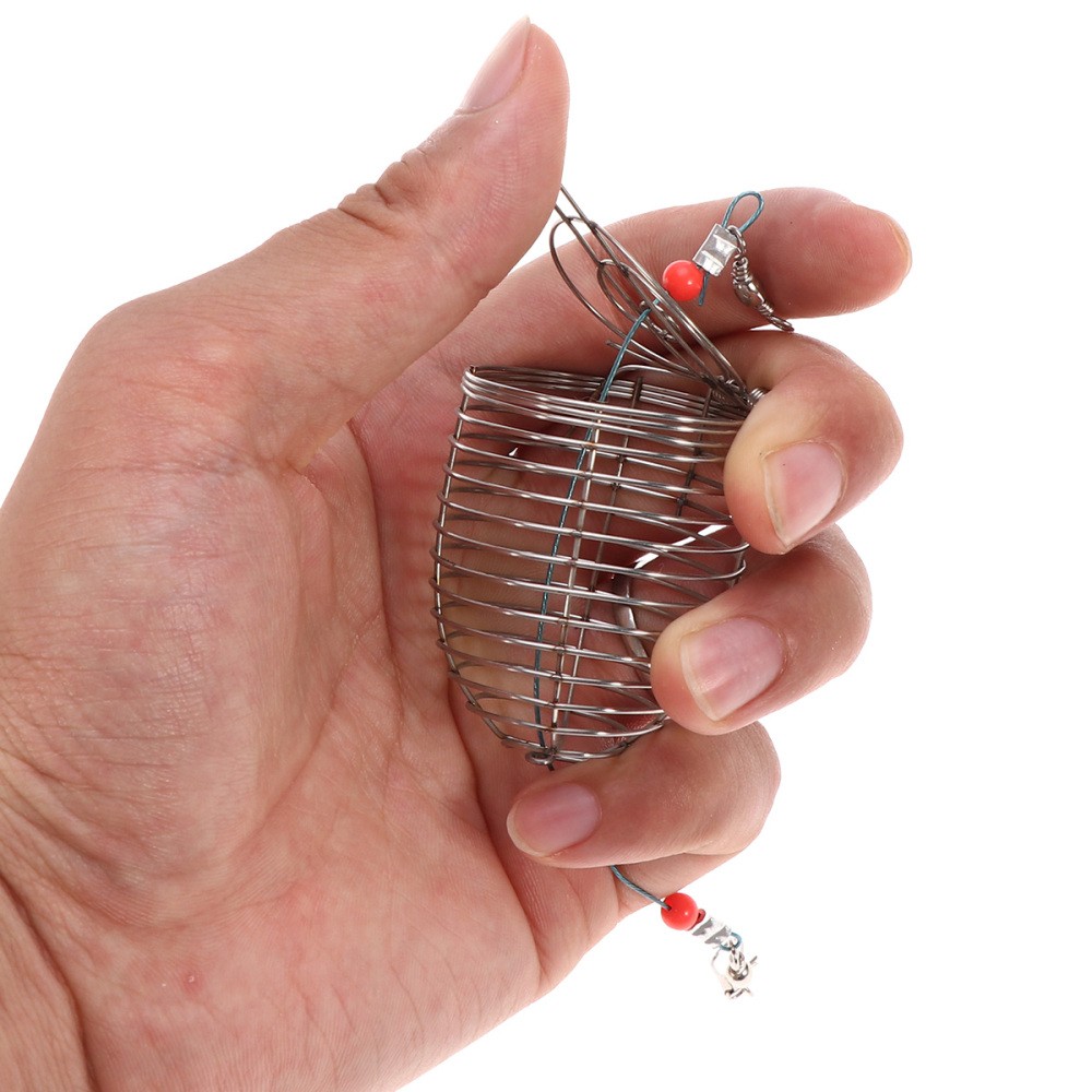 5 PCS Fishing Accessories Basket Set Bait Block Holder Cage Feeder - Image 10