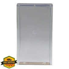 Ideal Pet Products Medium Clear Vinyl Replacement Flap 7" x 11.25"