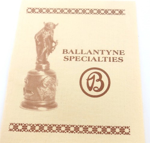 BALLANTYNE 1978 MANDAN INDIAN BUFFALO DANCER BRONZE BELL SIGNED #354/500 - Picture 7 of 8