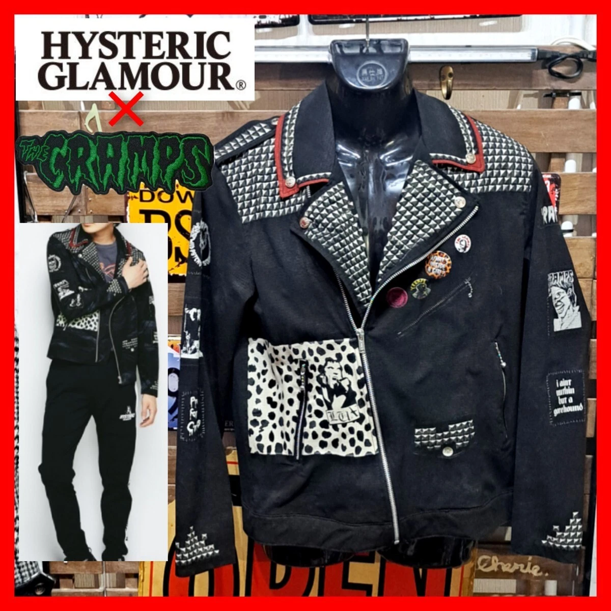 Hysteric Glamour Coats, Jackets & Vests Leather Outer Shell for