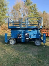 2014 GENIE GS-5390 53’ 4x4 DIESEL SCISSOR ROUGH TERRAIN MAN LIFT OUTRIGGERS