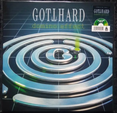 2xLP Gotthard Domino Effect LTD. ED., NUMBERED, GREEN BLACK SPLATTER VINYL