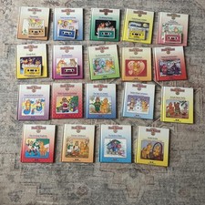 Teddy Ruxpin Original 20 Hardcover Books 7 Cassette Tapes Vintage Wow