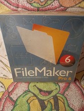 FileMaker Pro 6 for Macintosh 2002, CD Vintage Database Software w/ Serial EXC
