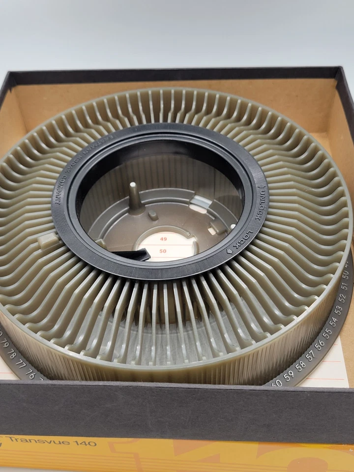 Lote de 2 bandejas deslizantes Kodak Slide Carousel Transvue 140 Foto 3 de 4