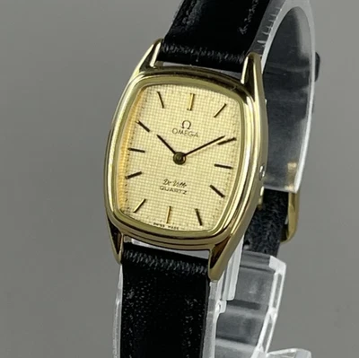 OMEGA De Ville Vintage Ladies Watch 20mm Quartz Brand New Band 5910016 Cal.1353 - Image 1 of 4