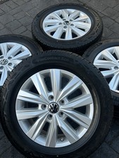 OEM 4 x GENUINE LISMORE 17" VW CRAFTER MAN TGE ALLOYS WHEELS CONTINENTAL TYRES
