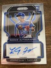 2022 Panini Prizm - Rookie Autographs Johneshwy Fargas #RA-JF (AU, RC)