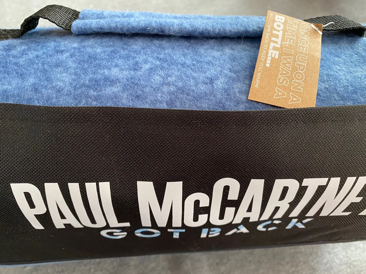 Paul McCartney Got Back 2022 VIP Tour BLANKET Brand NEW New With  Tags/never-used