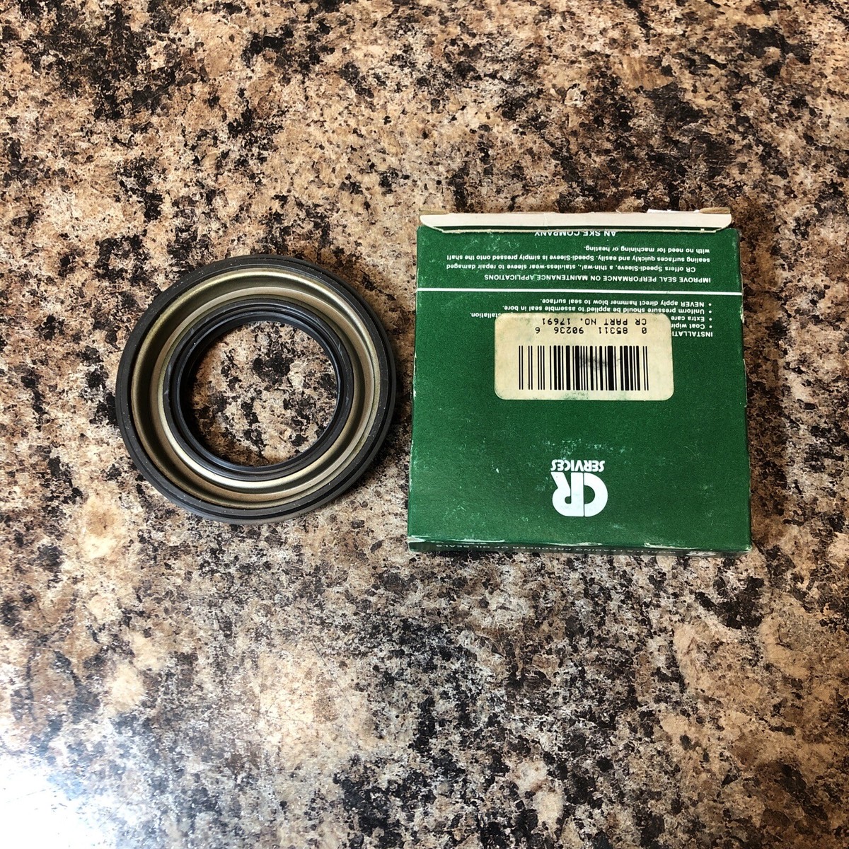 NOS SKF CR 17691 Wheel Oil Seal KCR Seal Inside! Nissan 300zx 87