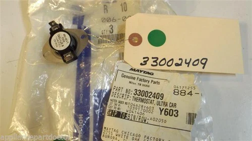 MAYTAG WHIRLPOOL DRYER 33002409 Thermostat NEW IN BAG