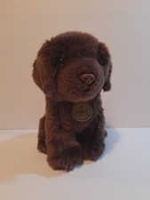 Aurora Miyoni Tots Chocolate Lab Puppy Plush Brown Labrador Stuffed Animal 8"