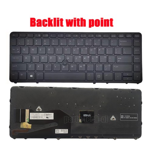 Tastiera Retroilluminata Per Laptop HP EliteBook 840 G1 850 - Foto 2