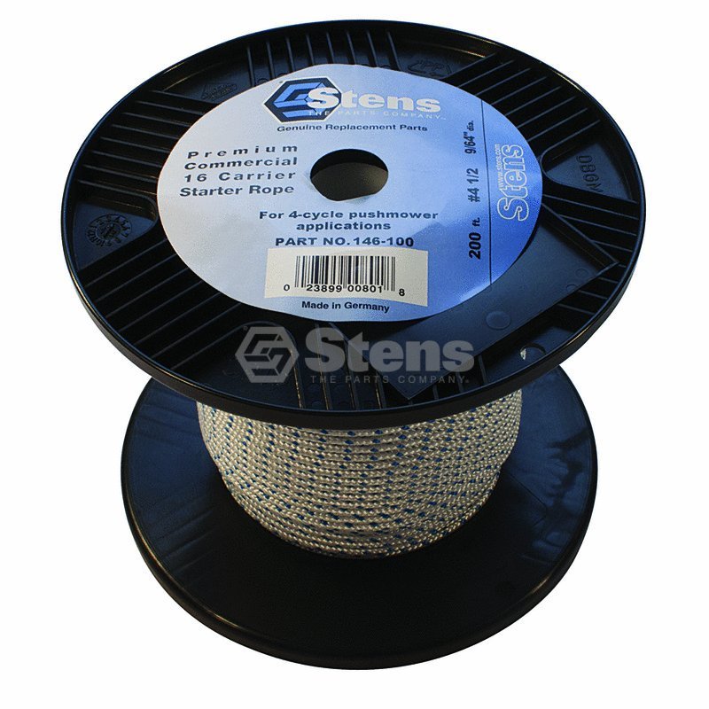 NEW 200' 200 Foot Roll Starter Recoil Pull Rope Line #4 1/2 Chainsaw Leaf Blower
