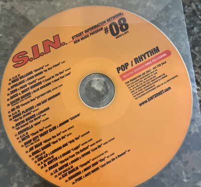 S.I.N. New music program #08 Pop/Rhythm CD