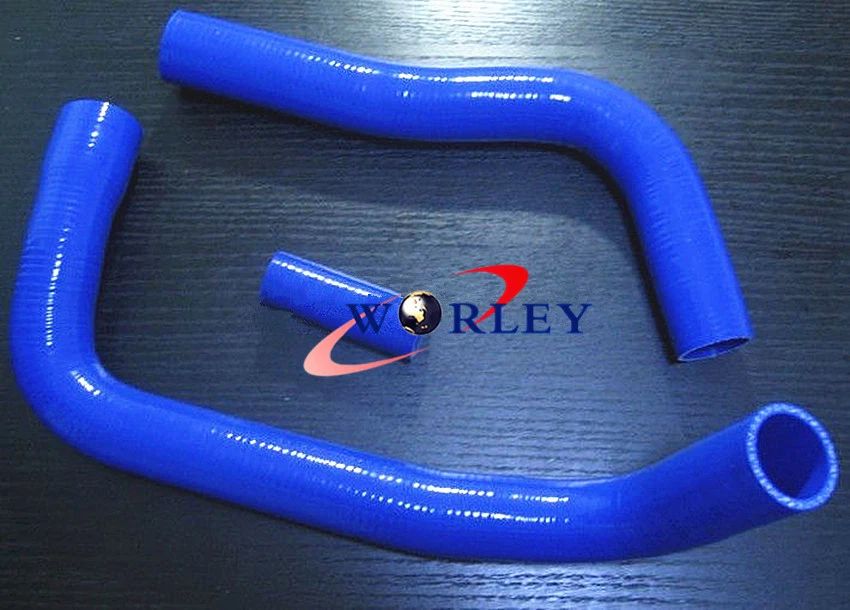 Manguera de radiador de silicona negra para Toyota Land Cruiser HJ75 2H 1984-1990 85 86 87 Foto 2 de 4