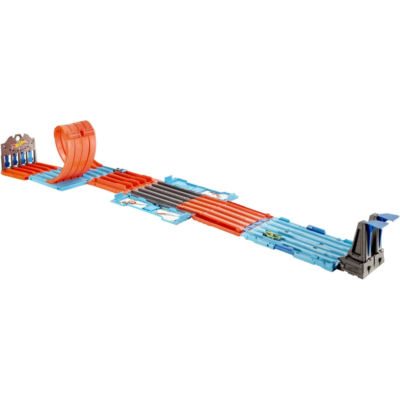 Hot Wheels Action Race Crate 3 Stunts in 1 Race Track 2 Cars