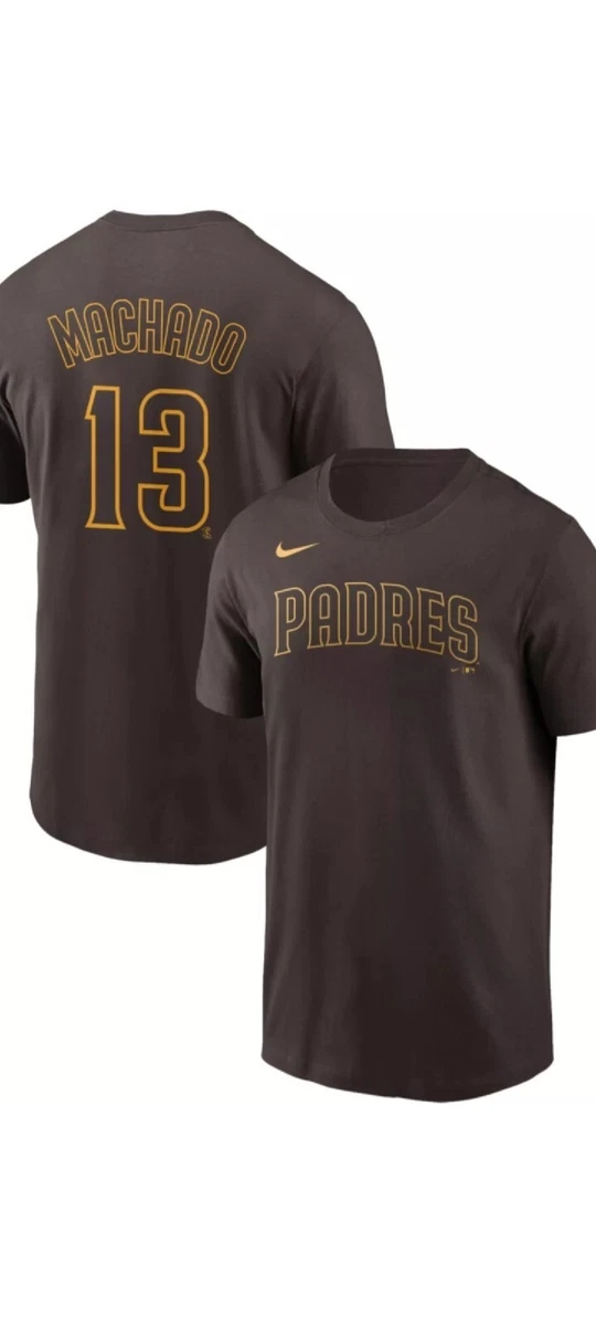 NWT Manny Machado #13 San Diego Padres Nike Jersey Shirt Size Youth XL  18-20